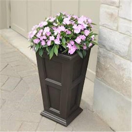Lawnitator Fairfield Tall Planter - Espresso LA2621816